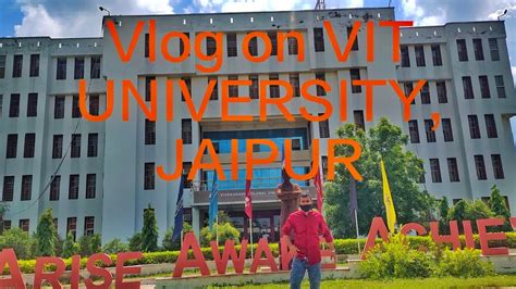 vit university jaipur